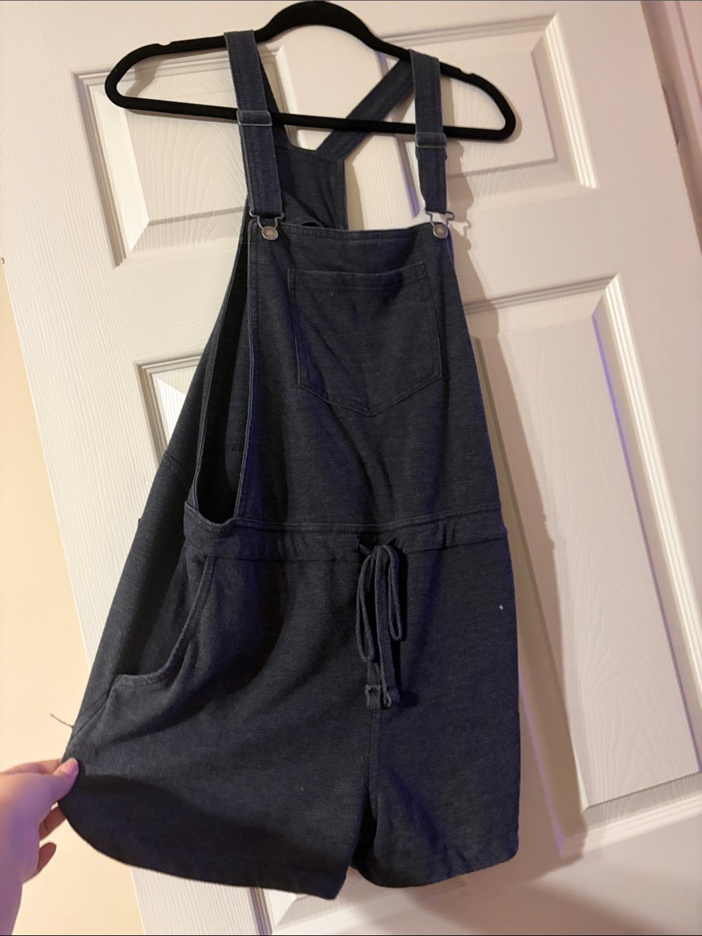 Casual charcoal Short Overalls Romper
